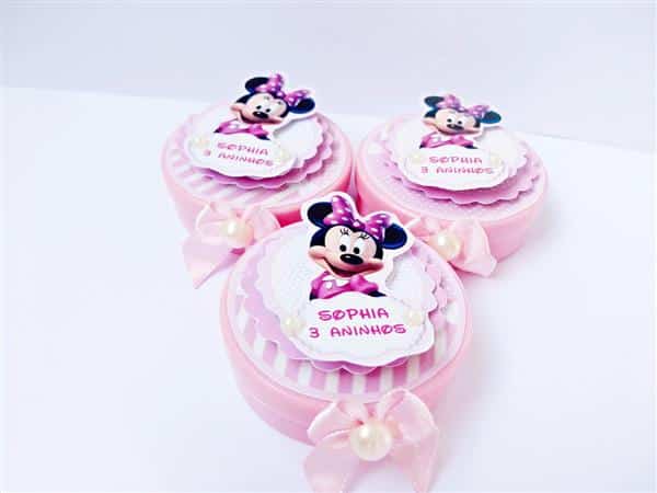 latinha tema minnie