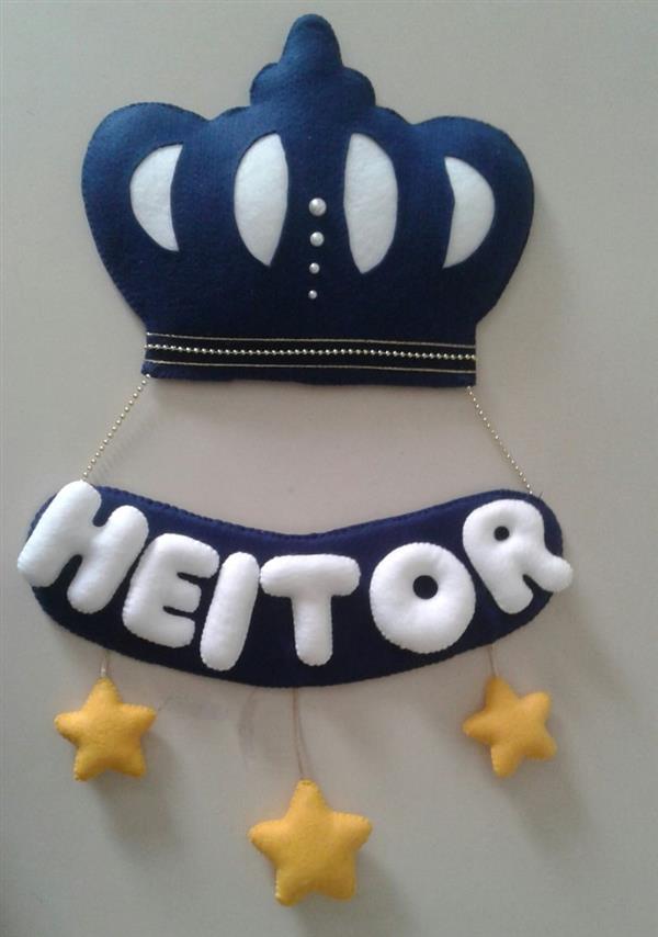 porta maternidade tema principe