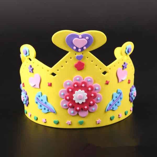 coroa de princesa em eva