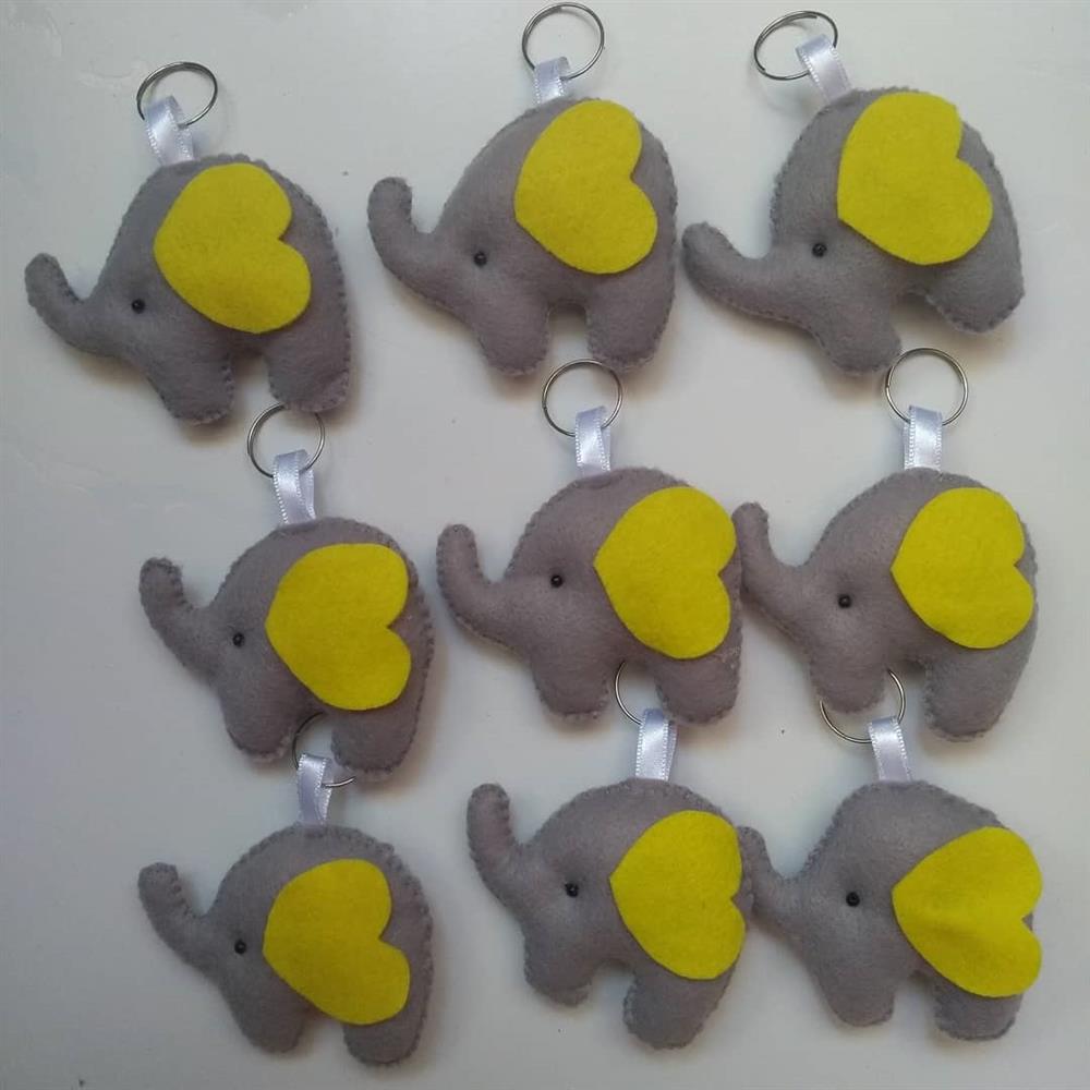 elefante de feltro