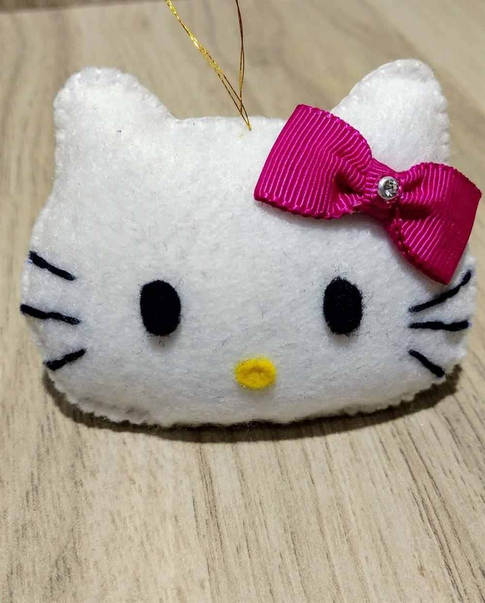 hello kitty de feltro