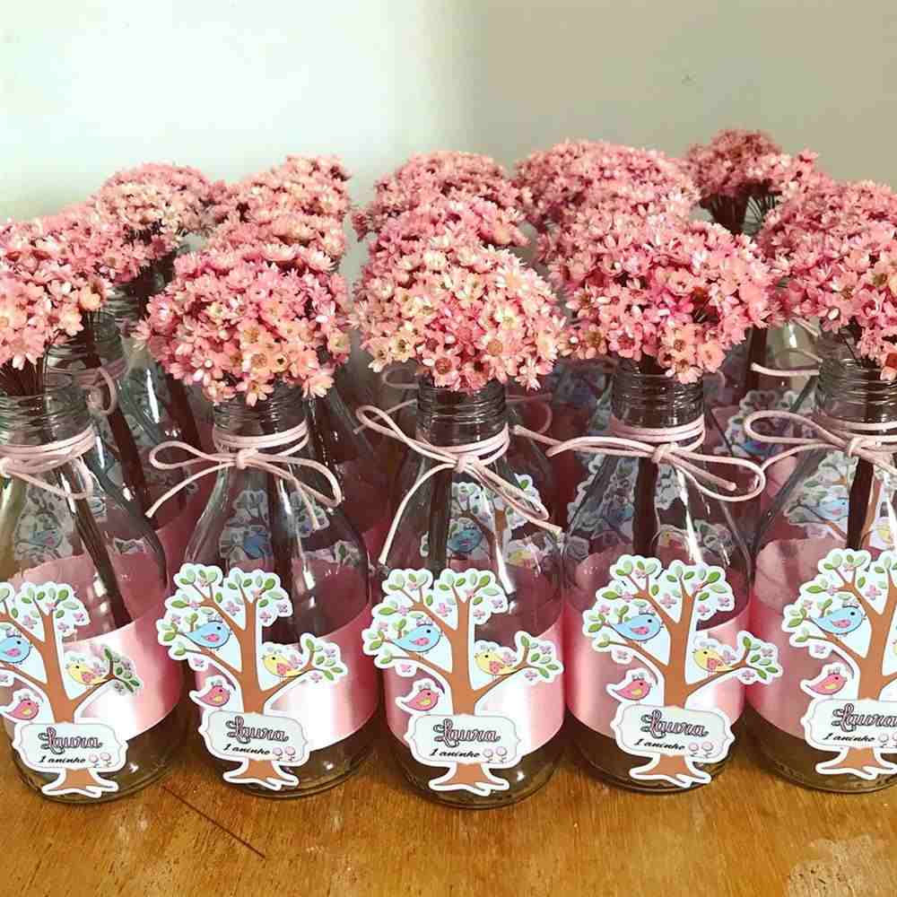 lembrancinha jardim encantado simples