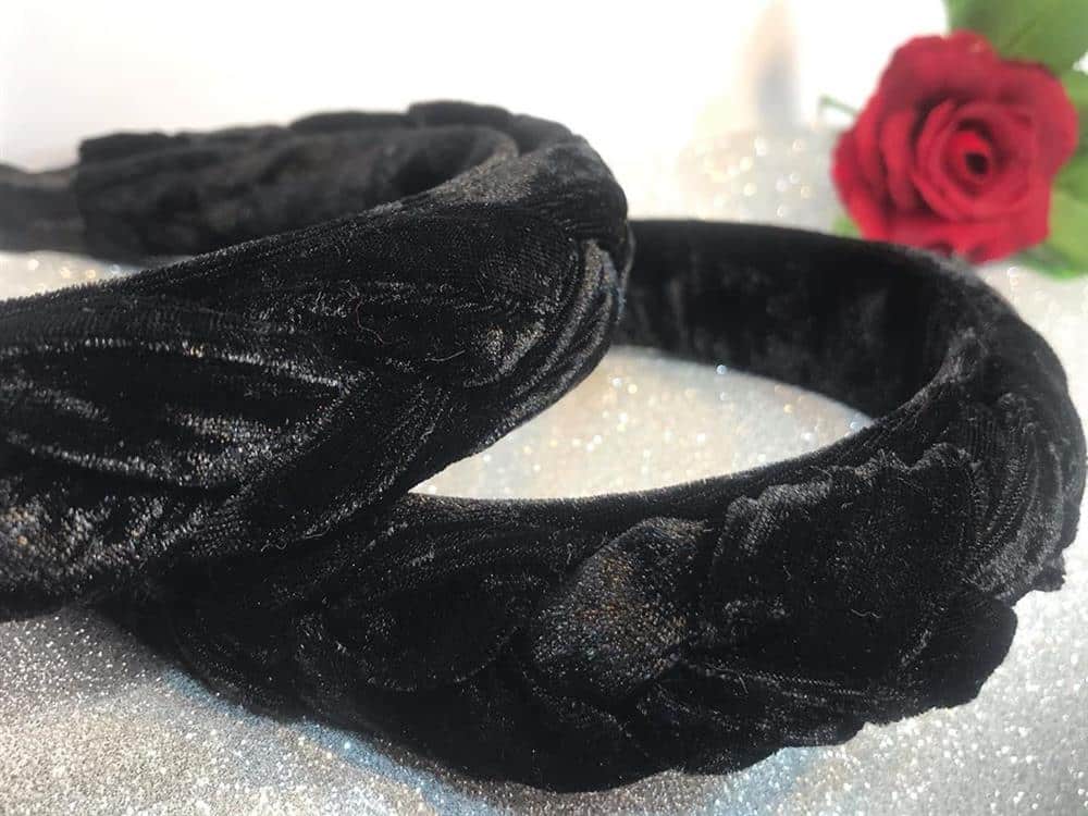 tiara turbante trançada