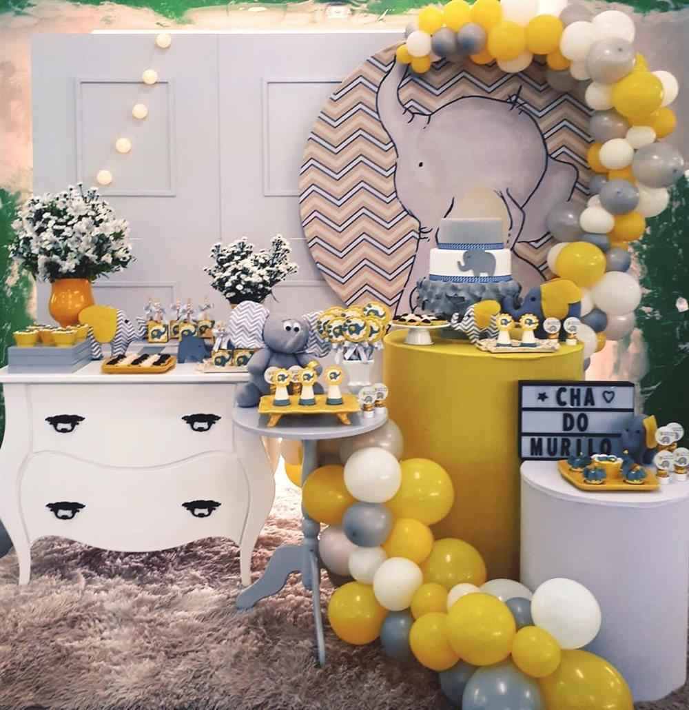 arco desconstruído chá de bebe