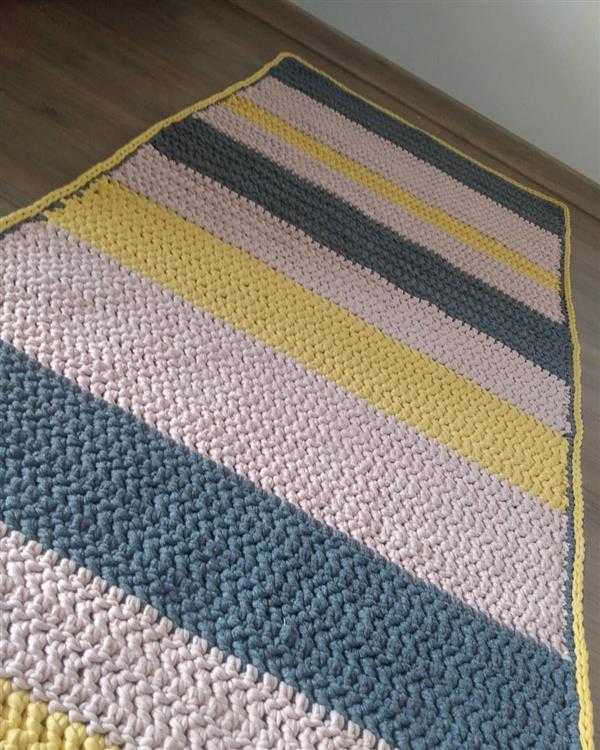 tapete de croche simples para iniciantes