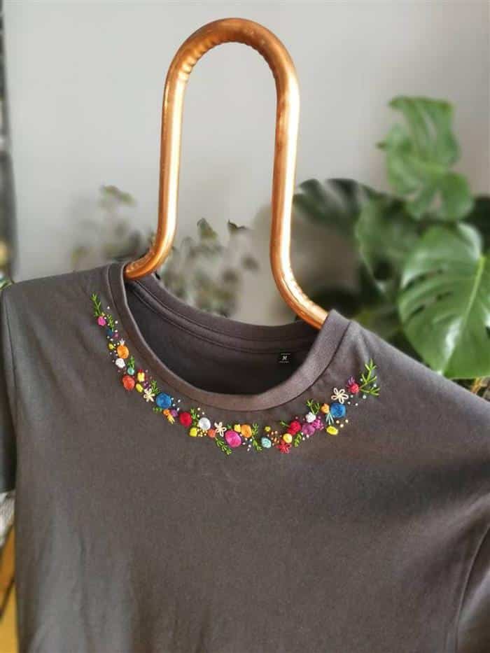 customizar gola de camisetas