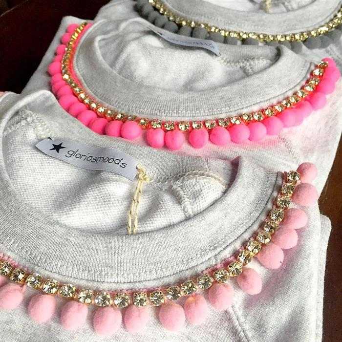 customizar camisetas com pompom