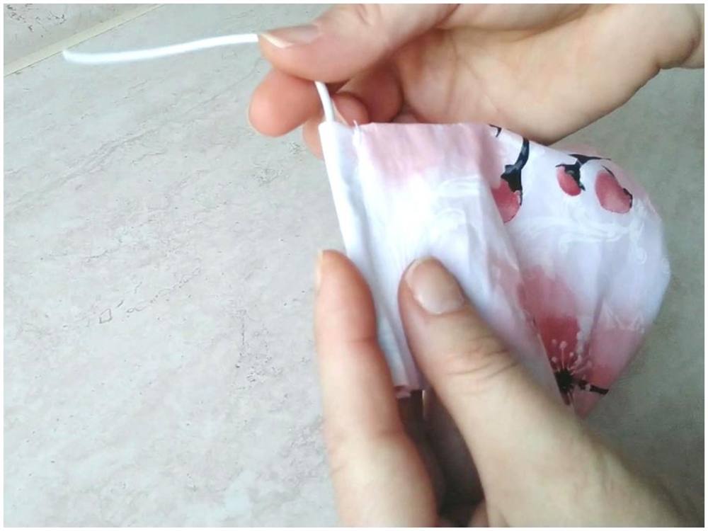 mascara com elastico