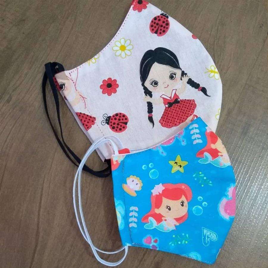 mascara bico de pato infantil p