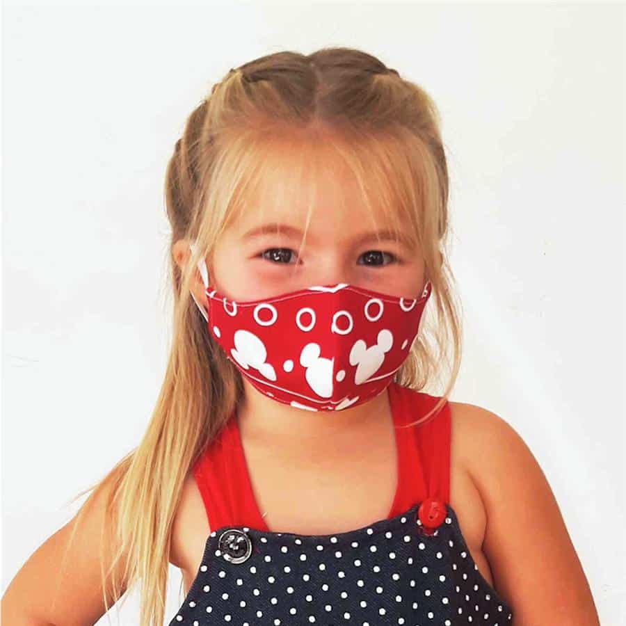 mascara de proteção infantil