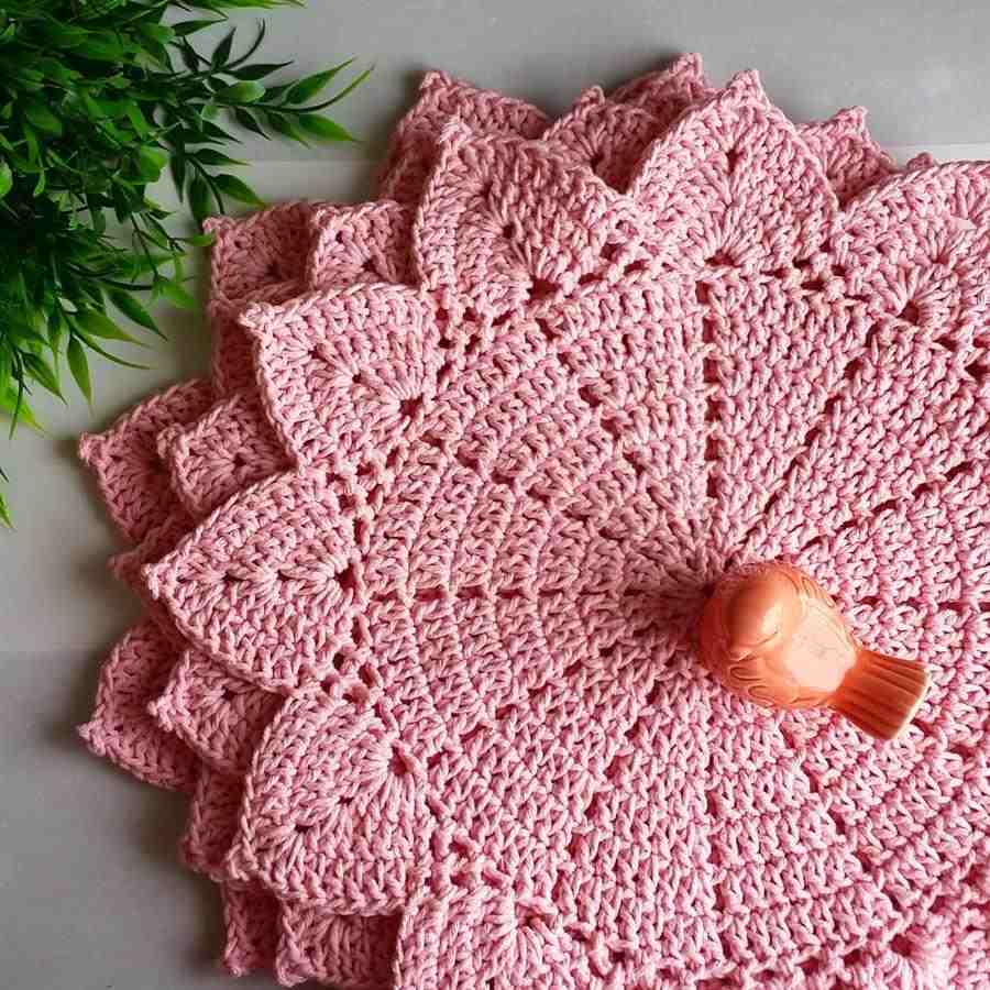 sousplat rosa simples