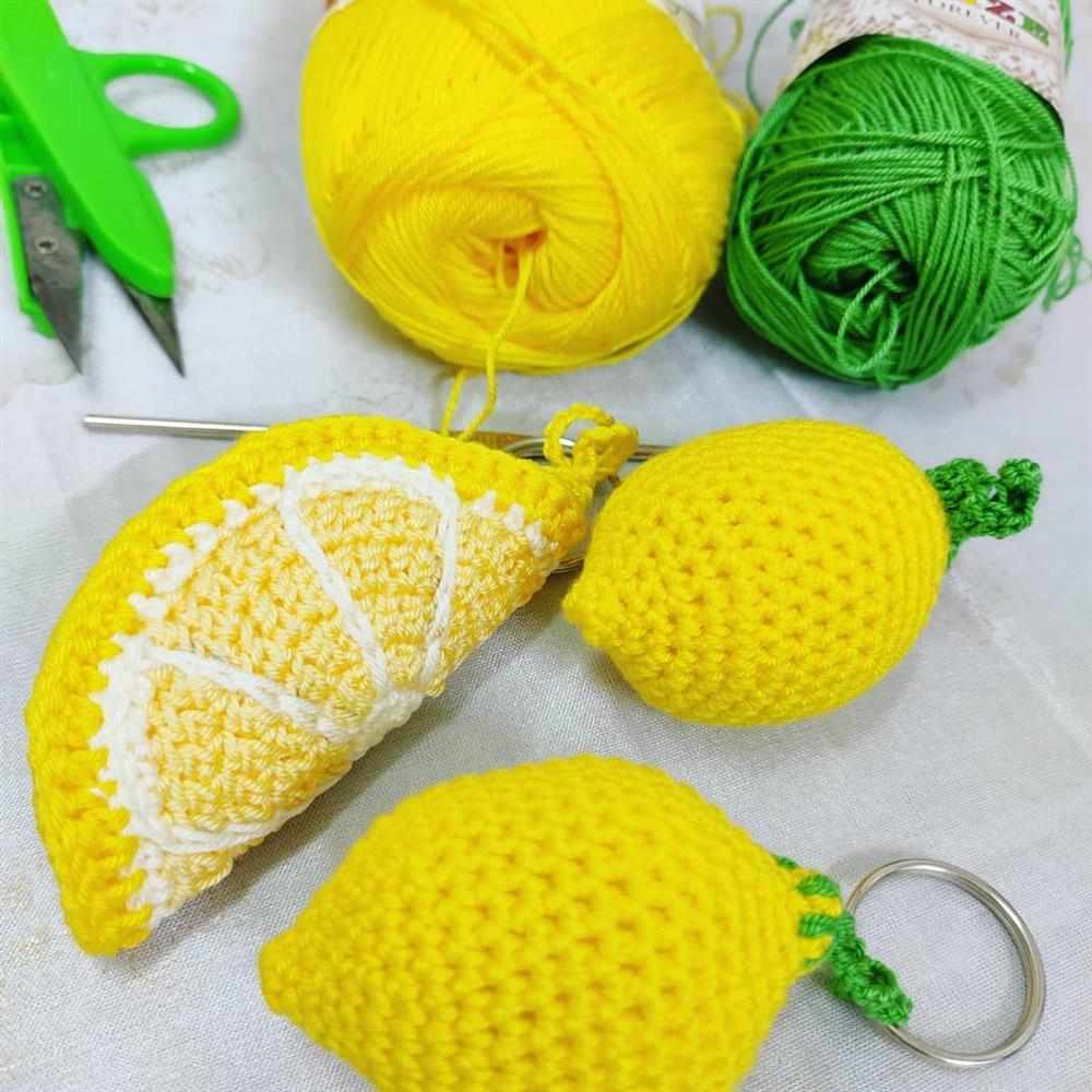 limao siciliano amigurumi