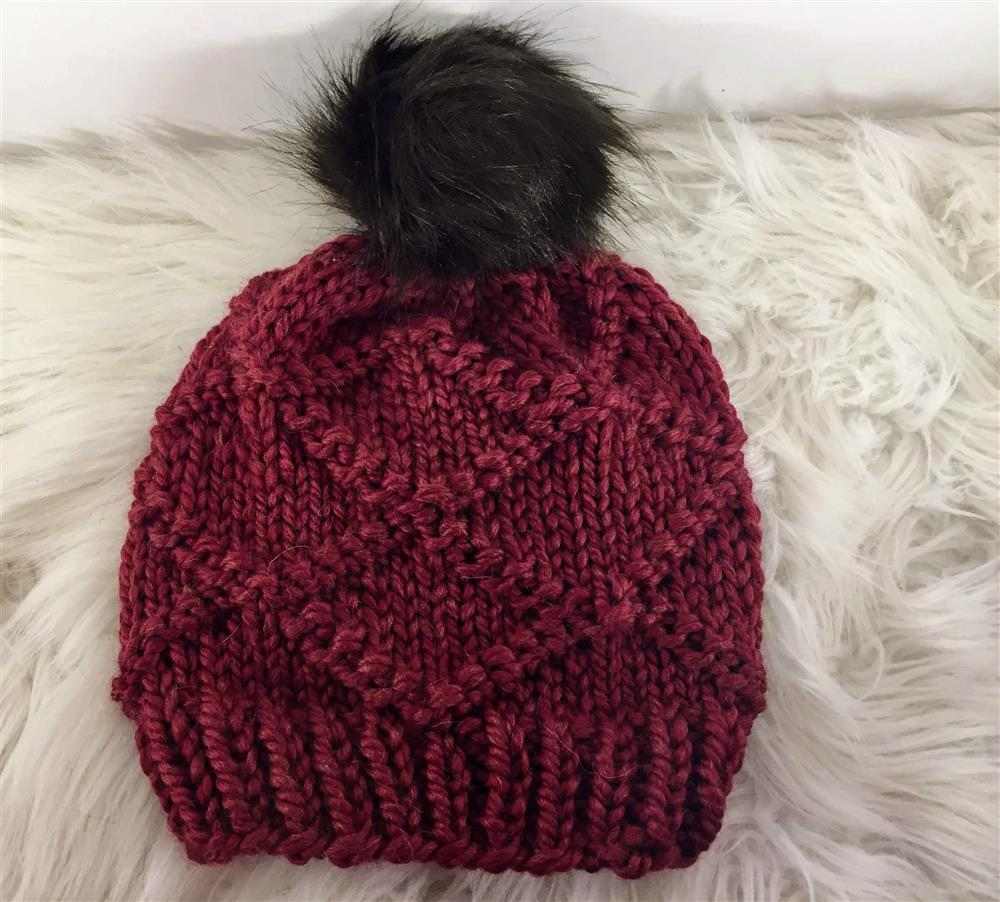 touca artesanal de frio