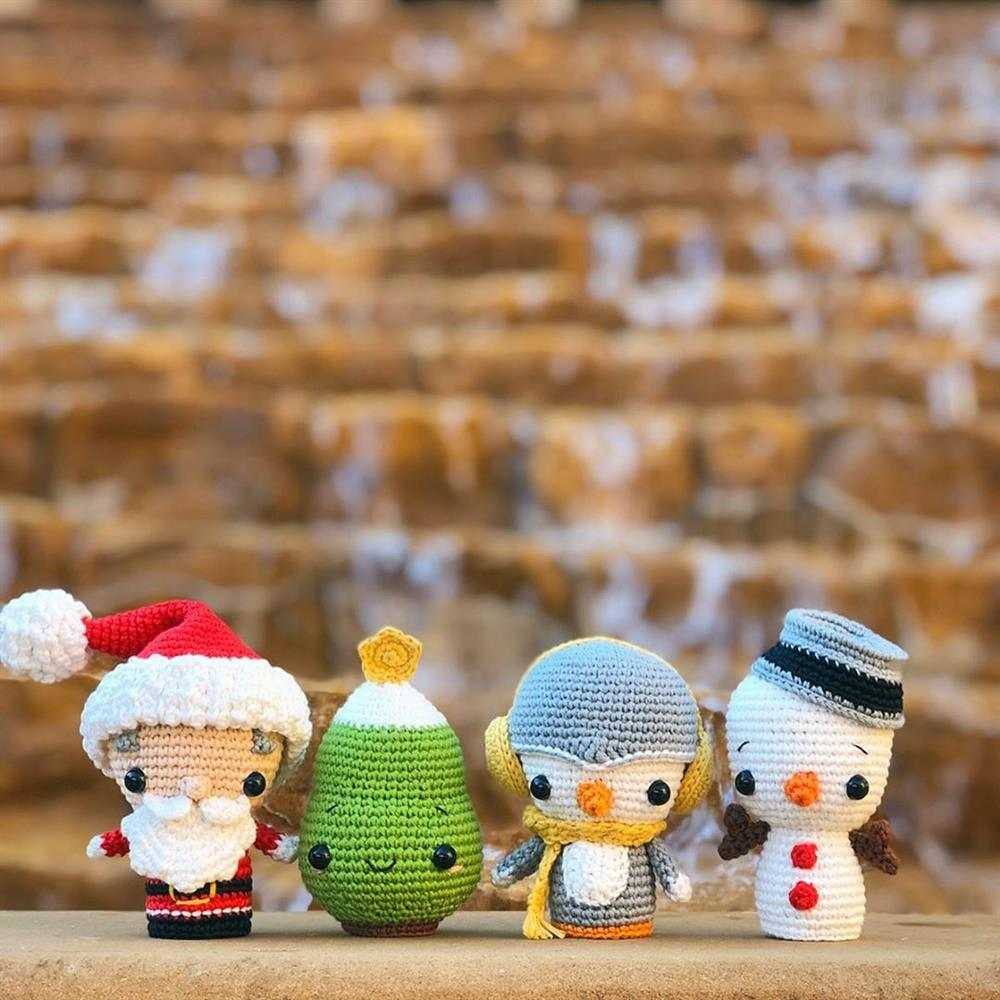 amigurumi de natal