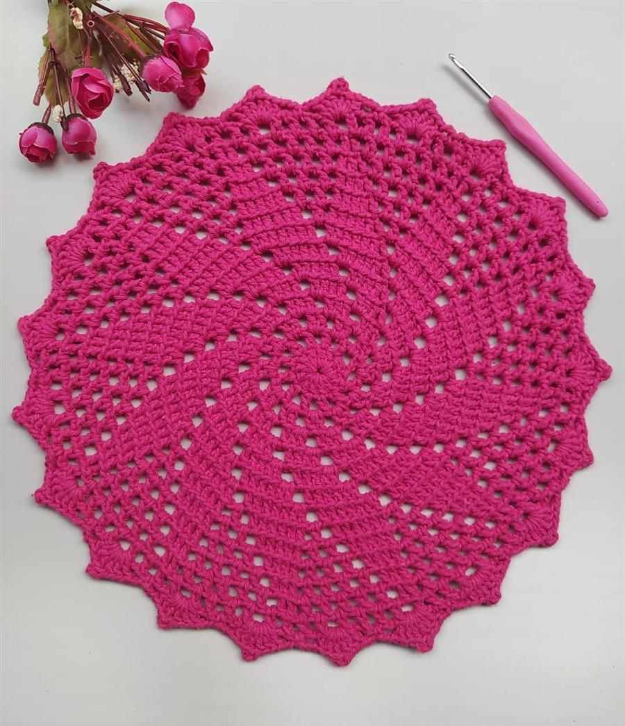 modelo espiral rosa