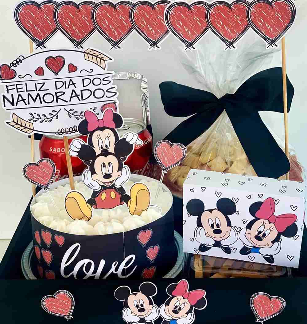 tema minnie na decoração