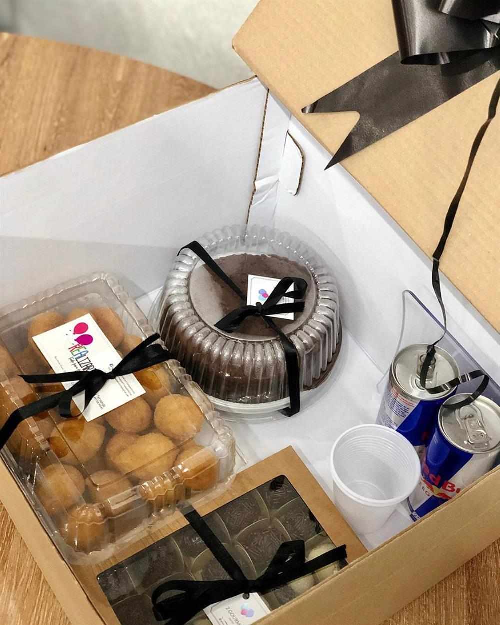 festa na caixa com 50 reais