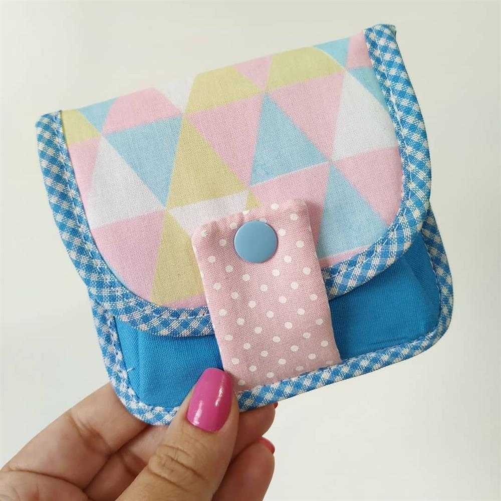 porta absorvente tipo carteira