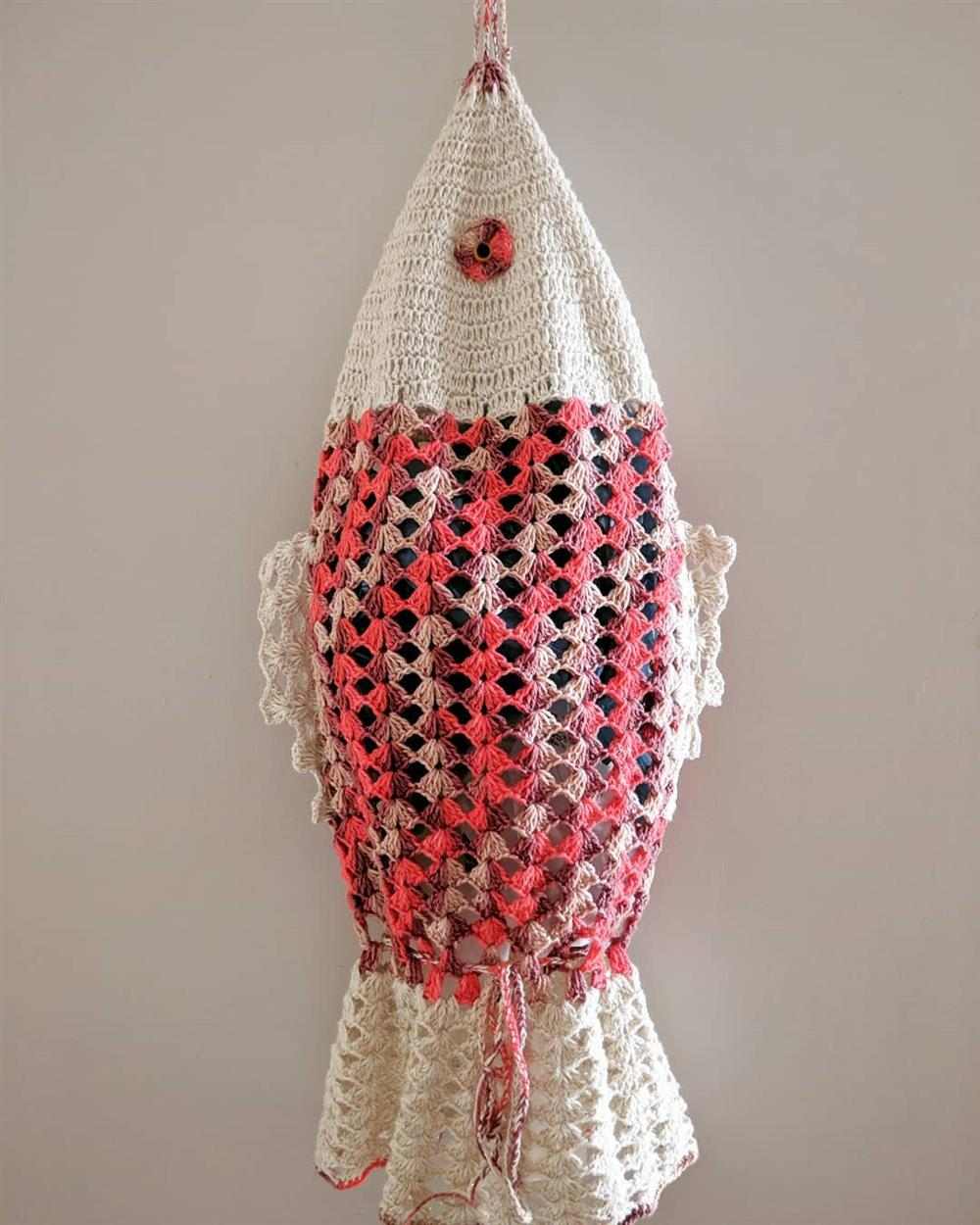 peixe de croche