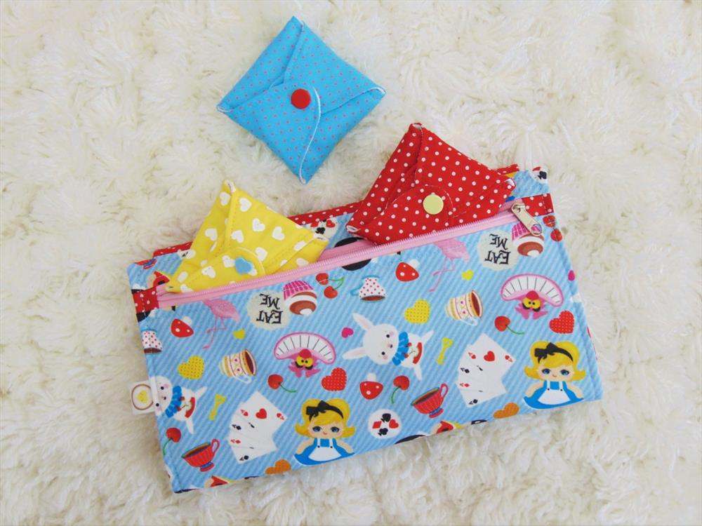porta absorvente de bolsa