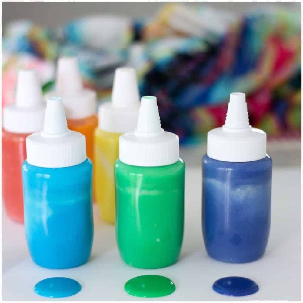 como fazer tinta com cola branca