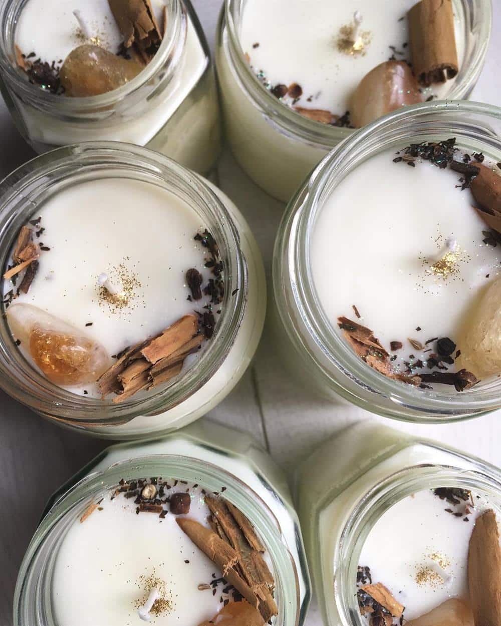 como fazer velas aromaticas de canela
