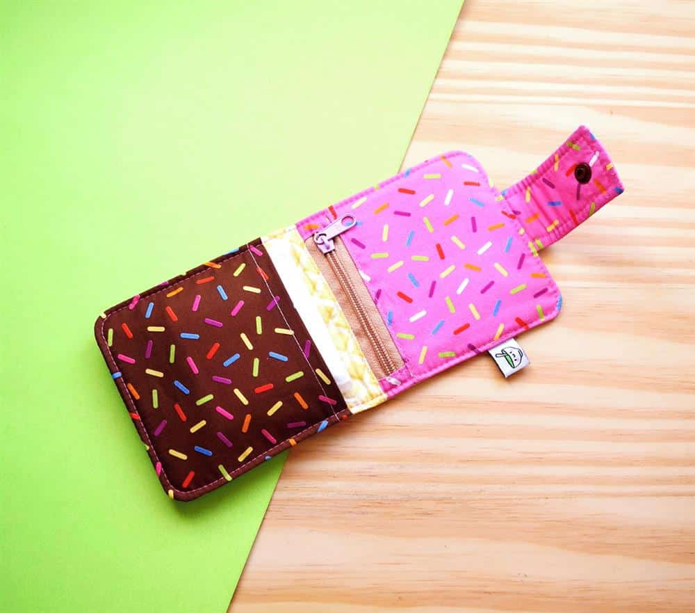 porta absorvente com ziper