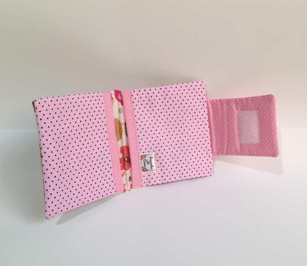 porta absorvente de velcro