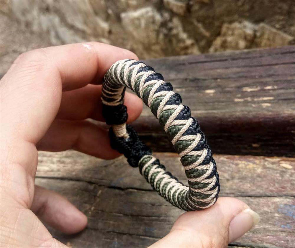 bracelete de macrame