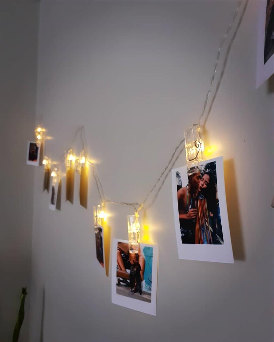 decoração com led