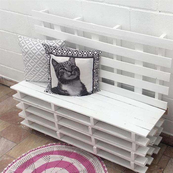 banco de pallet facil