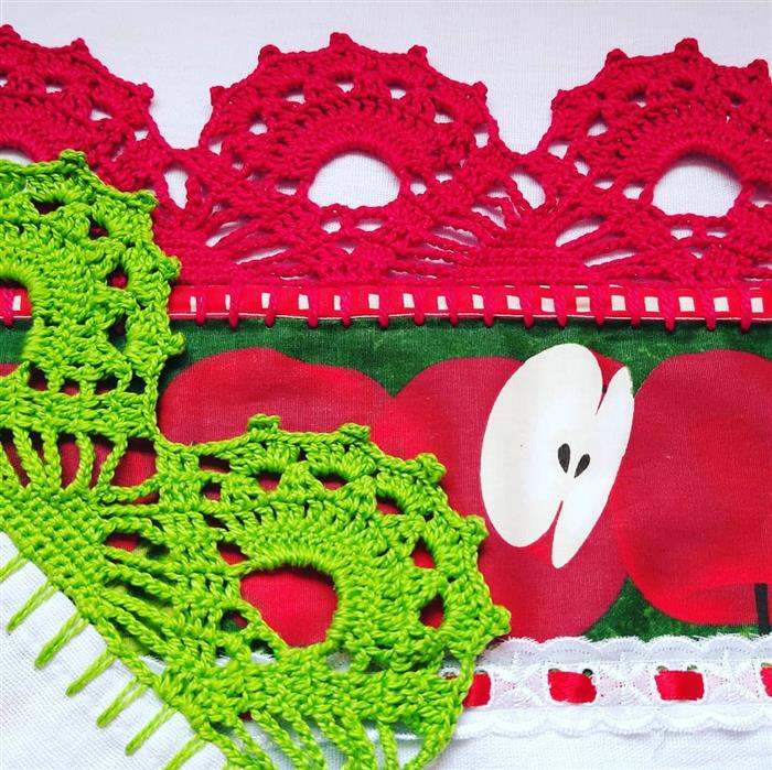 croche colorido