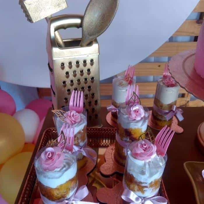 cha de panela rosa