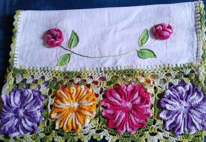 linha para bico de croche