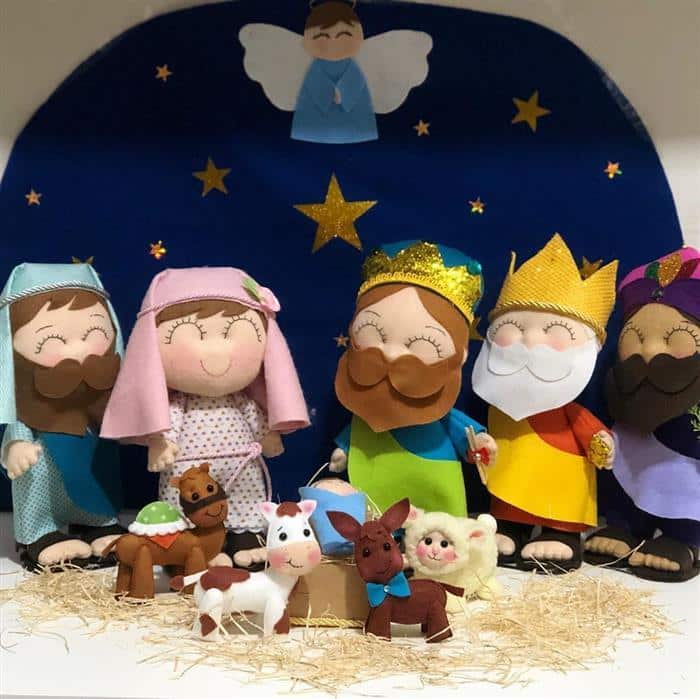 como fazer presepio tradicional