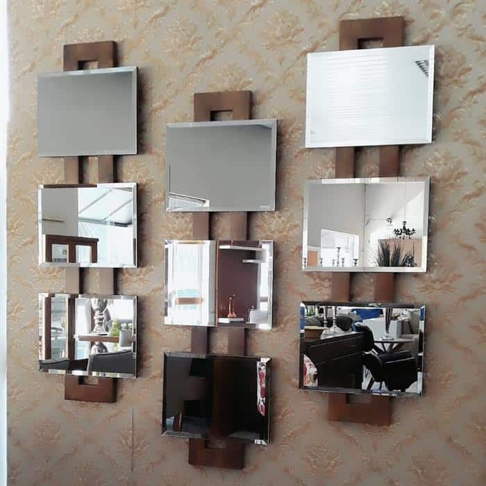 moldura com espelhos