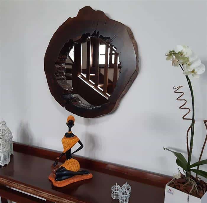 moldura de espelho para parede