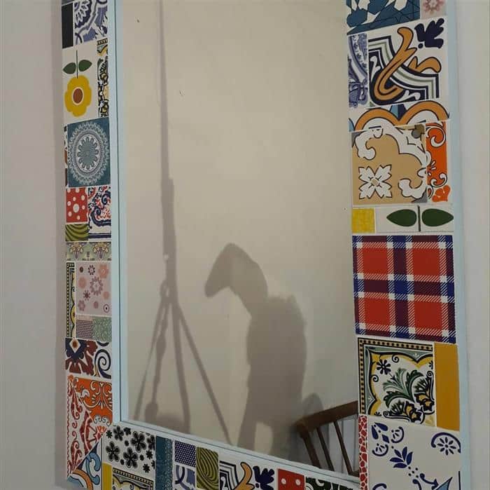 moldura de espelho para quarto