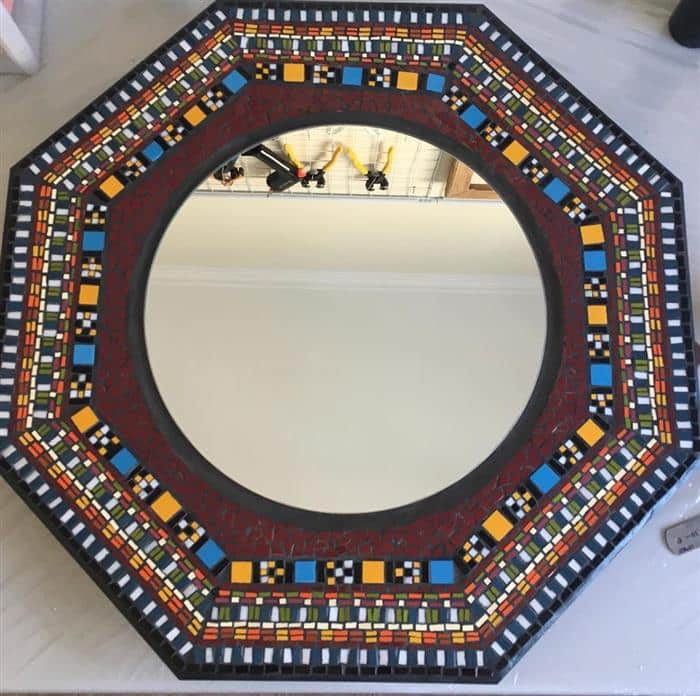 moldura espelho para lavabo