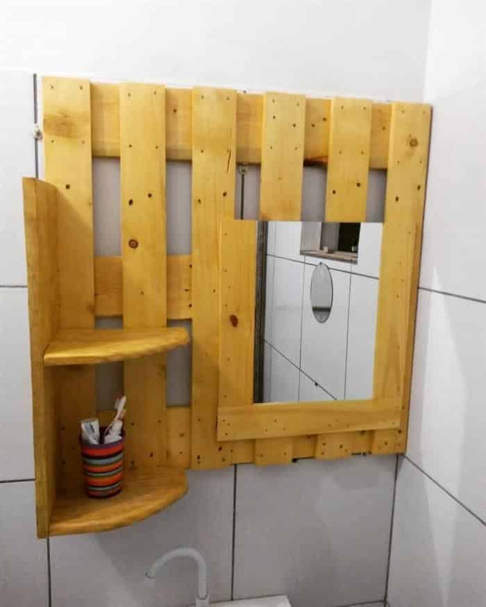 moldura para espelho banheiro