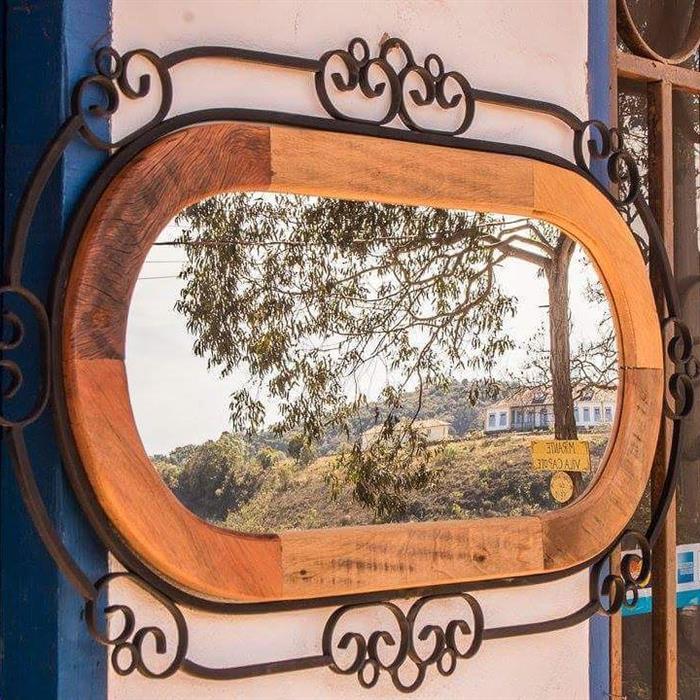 moldura para espelho grande