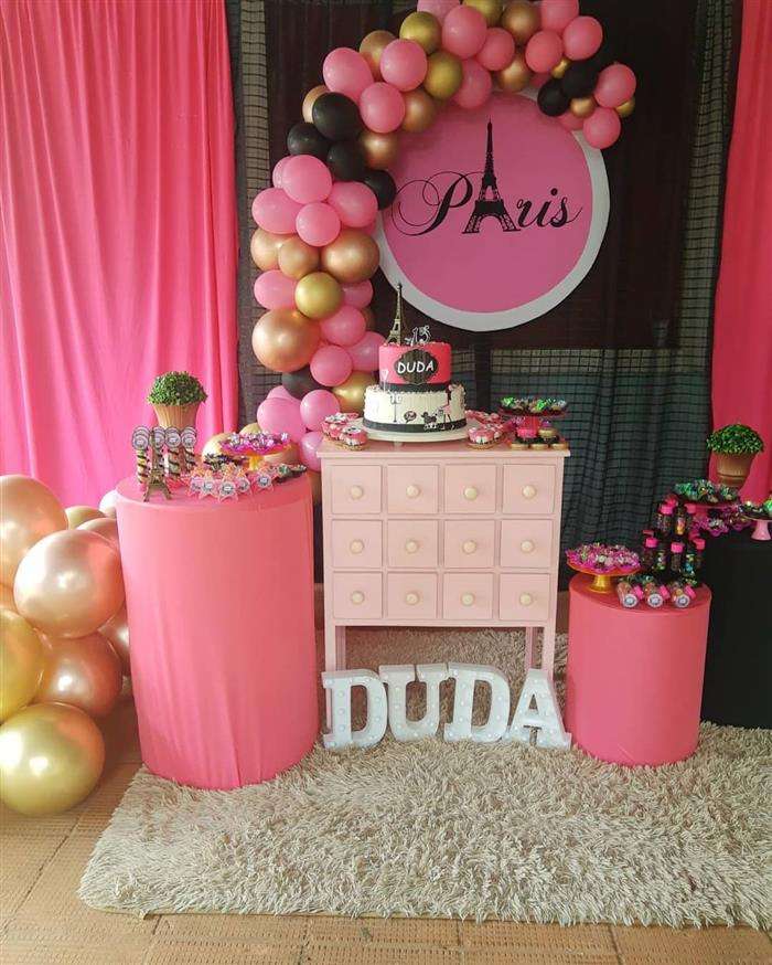tema Paris 15 anos