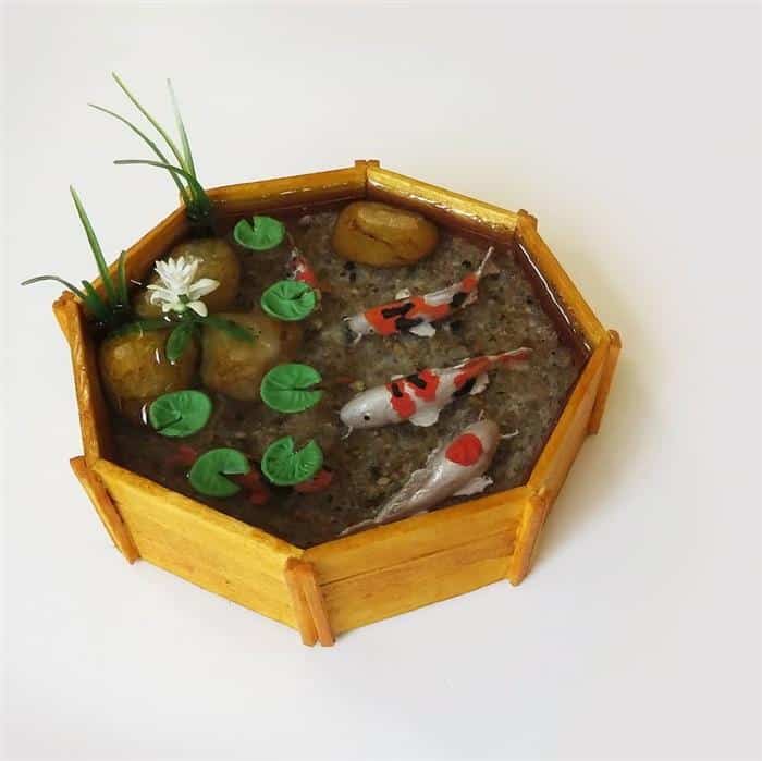 Aquario de palitos