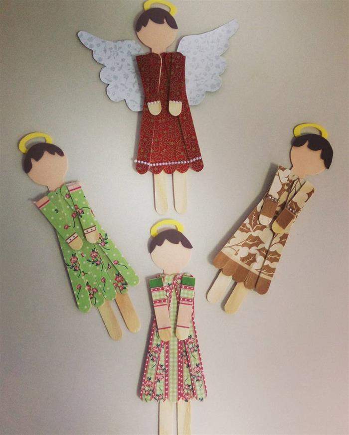 artesanato com palito de picolé