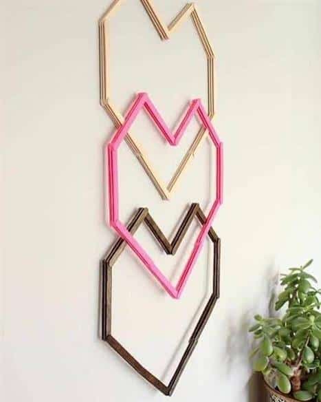 artesanato com reciclagem de palito de picole