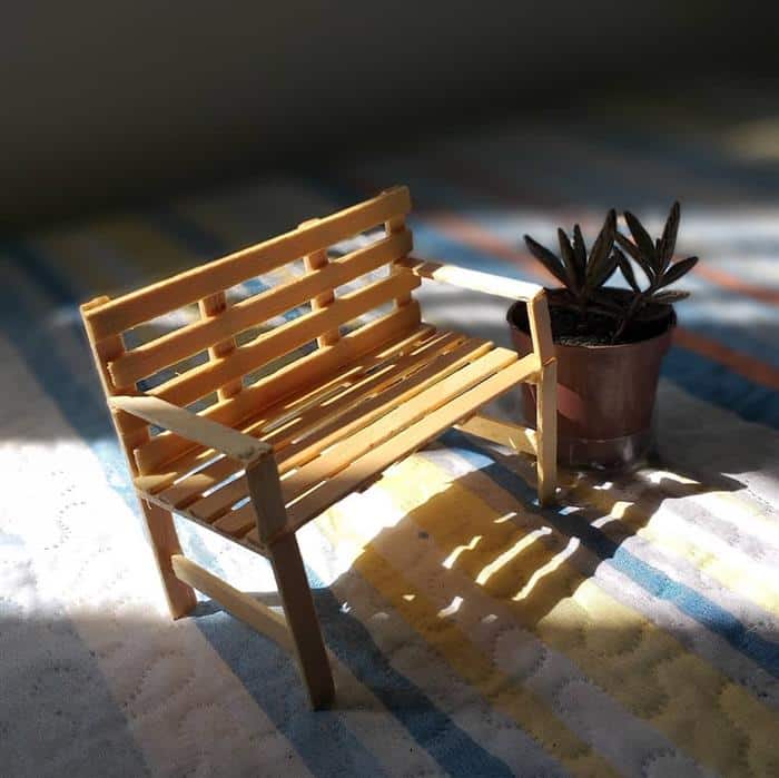 banquinho com palito