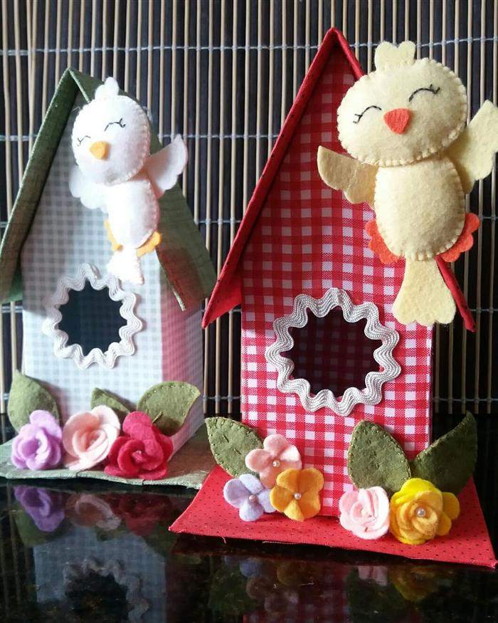 caixa de leite artesanato casinha