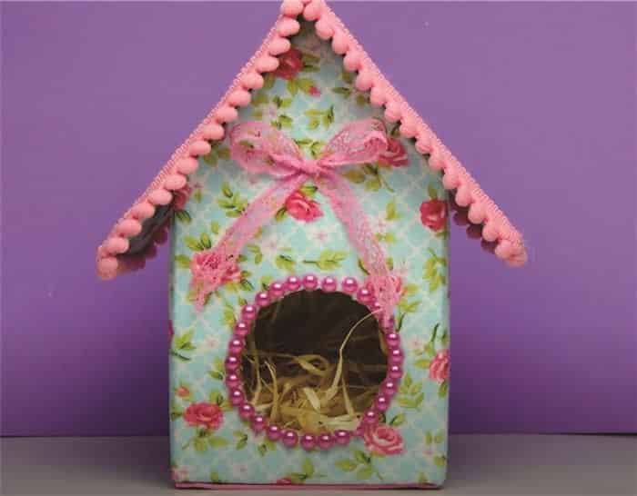 casinha de caixa de leite