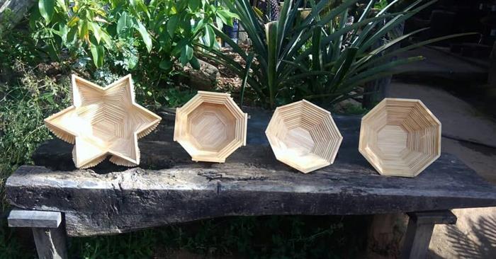 imagem de artesanato com palito de sorvete
