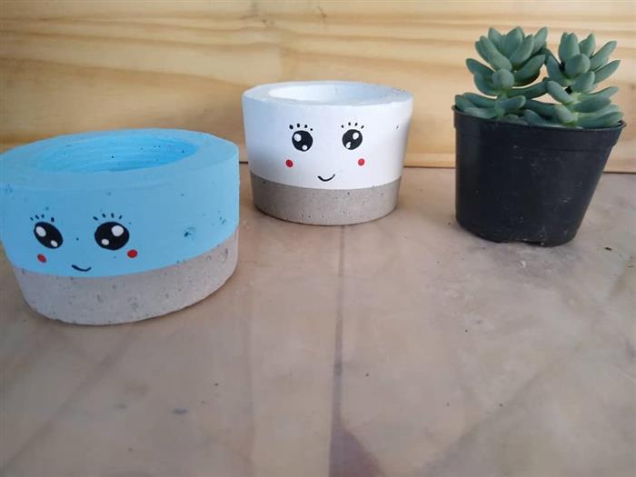 jogo divertido para vasos de cimento